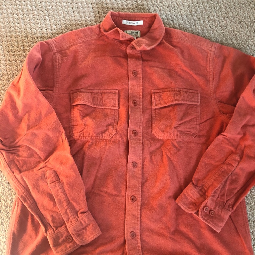 Men’s LL Bean flannel shirt